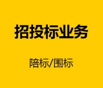 招投标业务（围标/陪标）